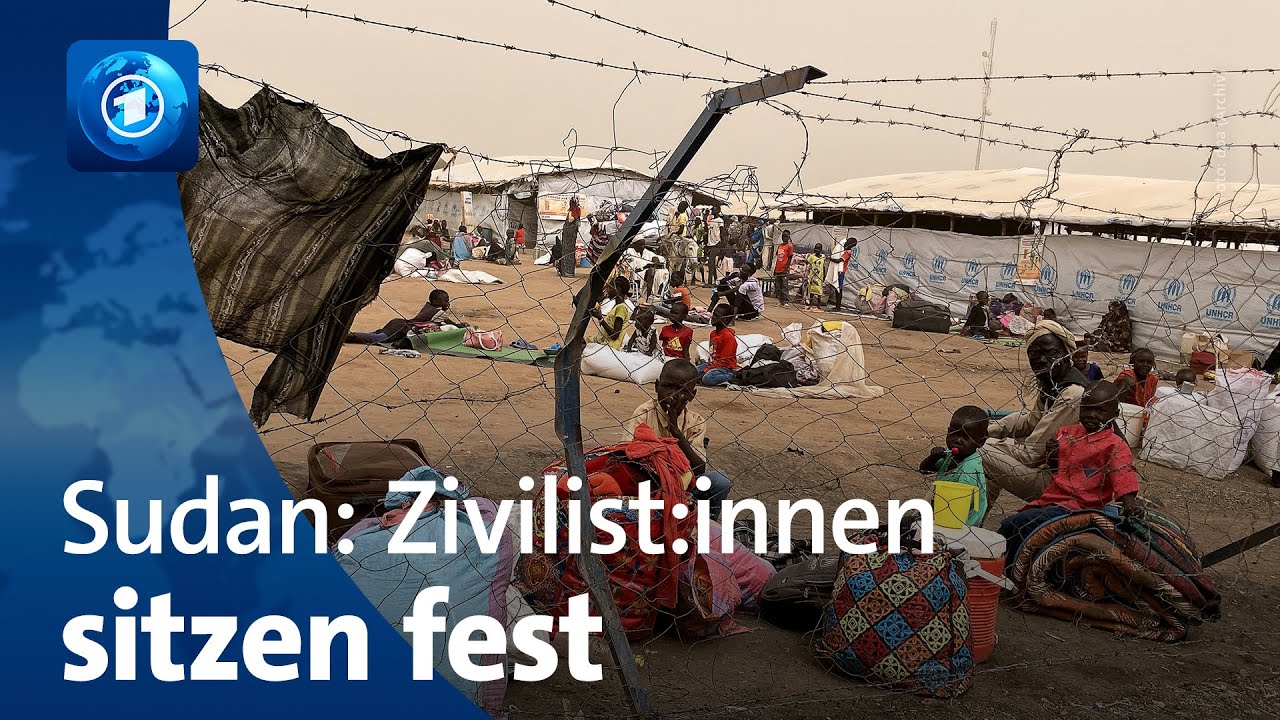 Bürgerkrieg im Sudan: Hunderttausende Zivilist:innen sitzen fest
