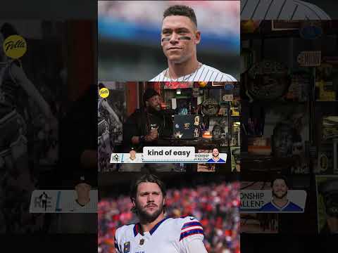 Which New Yorker needs a championship more: Aaron Judge or Josh Allen? ⚾🏈