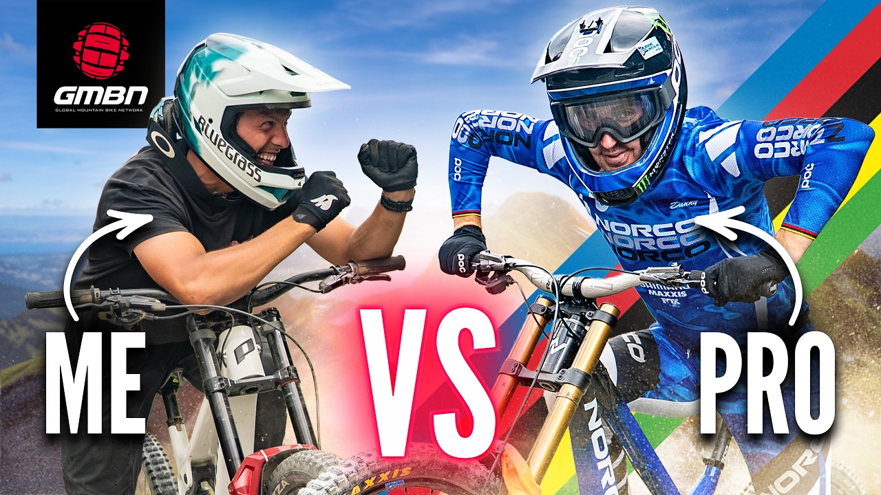I Raced A Pro Down A World Cup Track!