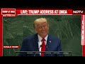 Trump Latest News | Trump Repeats Claim He Ended 7 Wars, Including India-Pak, In UN Speech  - 01:41 min - News - Video