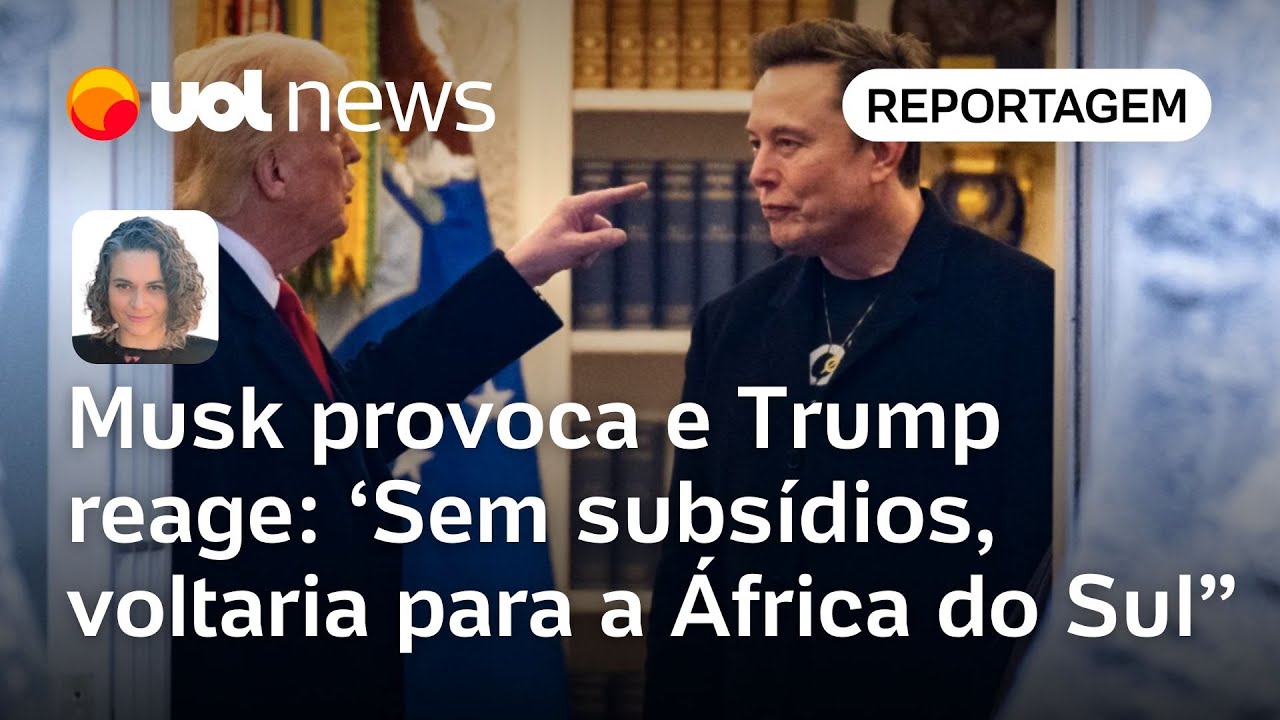 Musk confronta Trump e intimida Congresso presidente reage e ameaça deportar bilionário