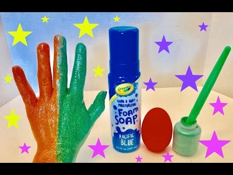 Jellie Beans Foam Fun & Hand Painting! - Kinetic Sand & Kinder Eggs