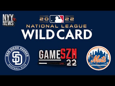 GameSZN LIVE: NL Wild Card Game 2: San Diego Padres vs. The New York Mets!