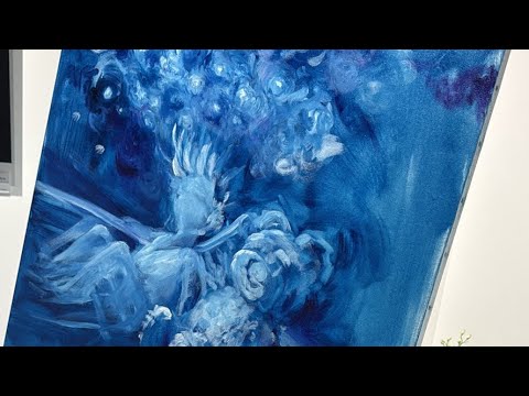 熊五郎展大阪 LIVEペインティング3