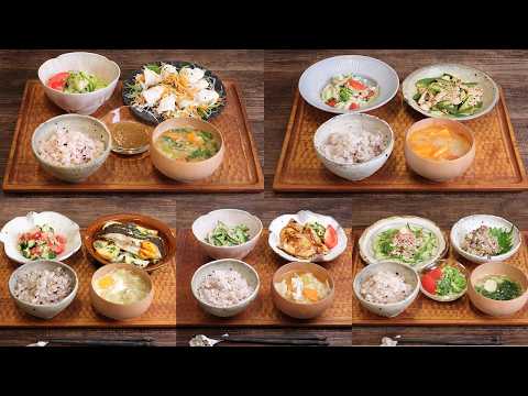 【一週間献立・5日分3800円】夏にぴったり!薬味たっぷり低脂質な夕飯【薬剤師の健康料理】 #605