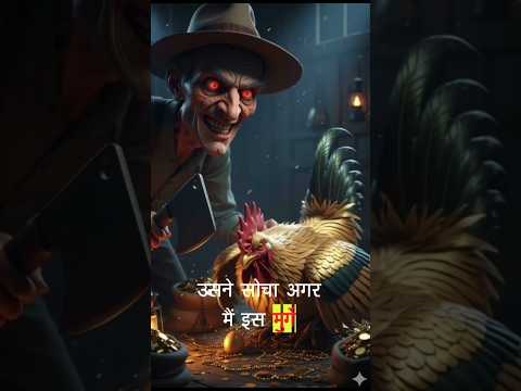 🐓 सोने का अंडा देने वाला मुर्गा | Greedy Farmer Moral Story | Short Film in Hindi 💰