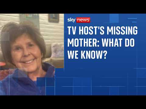 What we know about mysterious disappearance of TV host's mother