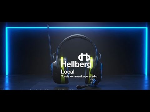 Hellberg Local 446 - hørselvern med innebygd kommunikasjonsradio