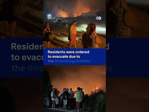 Record heat fuels wildfires in southern Europe | DWNews