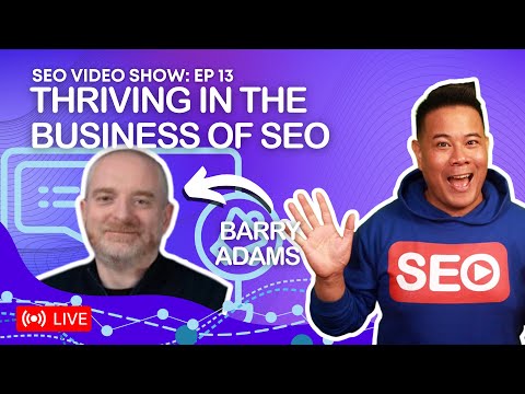 ? SEO Video Show: Episode 013 - Barry Adams on the Business of SEO Training, Speaking and Consulting