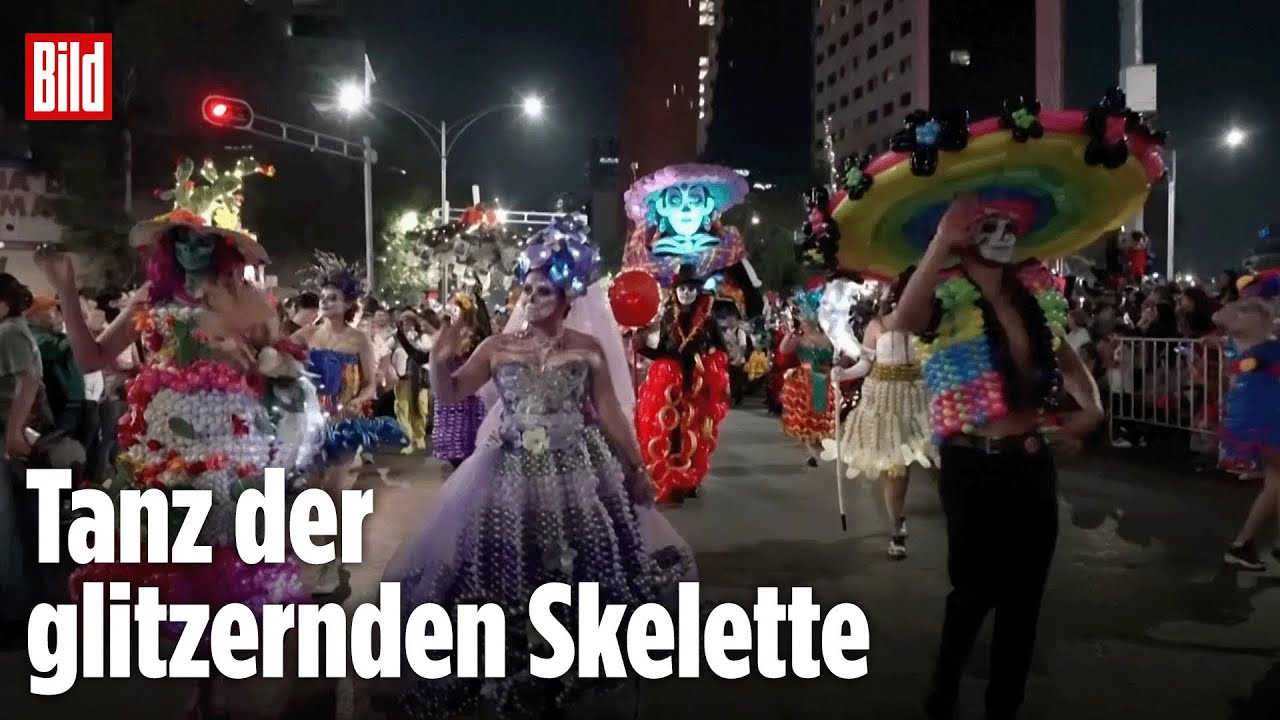 Mexiko-Stadt: Parade eröffnet Feierlichkeiten zum Fest der Toten