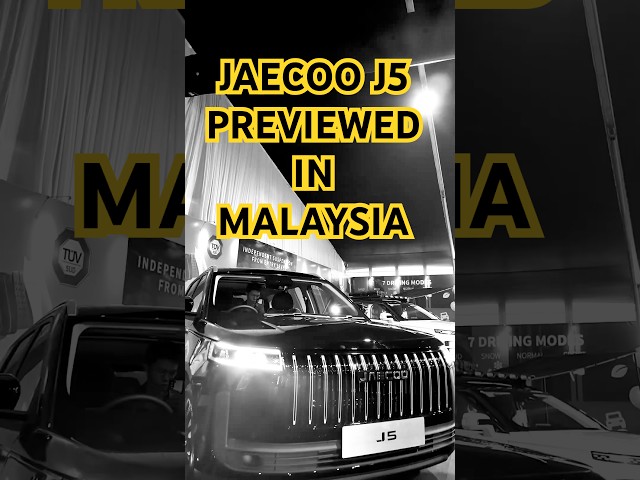 Jaecoo Malaysia has officially previewed the J5 for the Malaysian market. With an estimated price tag of about RM120,000, the J5 will take on the Proton X50, Chery Tiggo Cross and even the Honda WRV when it is launched. 

#Jaecoo #JaecooJ5 #JaecooMalaysia #Malaysia #PistonMY