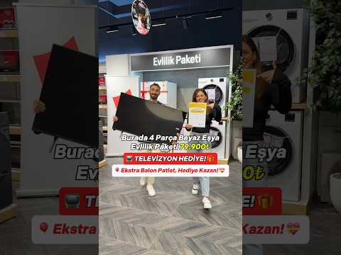 Çeyiz paketini en ucuzu satan Arçelik mağazası ✅ Televizyon Hediyeli! 🎁