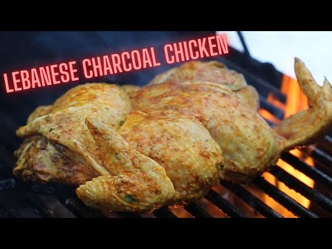 Lebanese Charcoal Chicken / Farrouj Meshwi / Grilled Lebanese Chicken Tawook