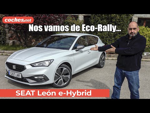 Seat León e-Hybrid en el Eco-Rally Castellón 2021 | Prueba / Test / Review en español | coches.net