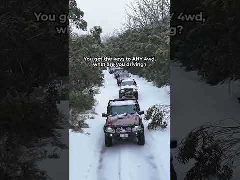 You get the key to ANY 4WD - which key are you taking?