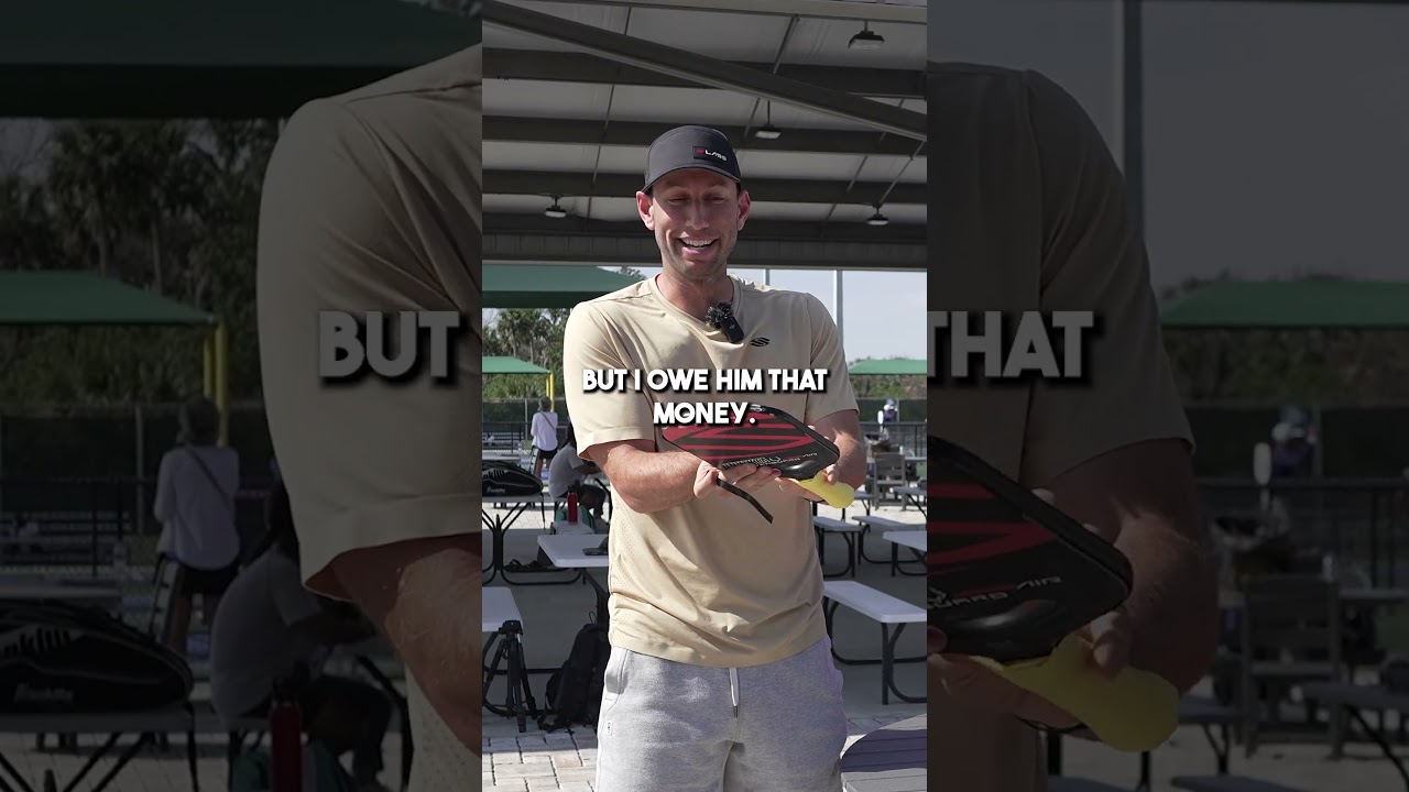 How I set up my paddle #pickleball