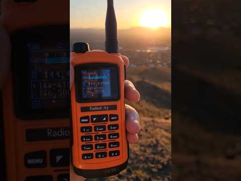 VHF Only Summits on the Air Activation at Sunrise #youtubeshorts