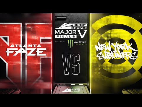 Major Finals | @AtlantaFaZe vs @NYSubliners | Major V Monster Match Up | Day 4