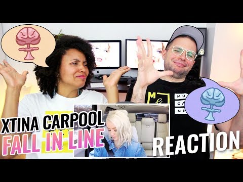 Christina Aguilera – Fall In Line Carpool Karaoke | The Late Late Show w/ James Corden | REACTION