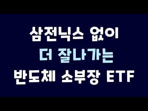 삼전닉스 대신 뭘 담았길래?! 반도체 소부장 ETF 3종목 비교｜DS 코스닥액티브·KODEX AI반도체핵심장비·SOL AI반도체소부장