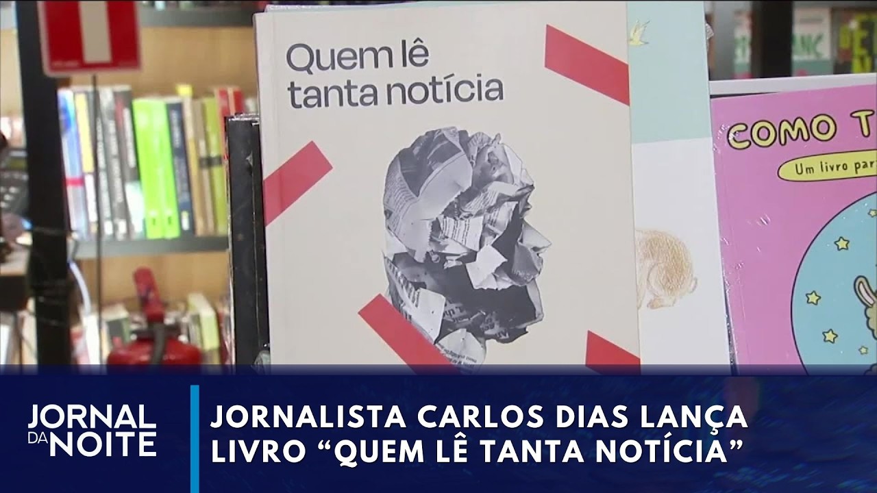 Livro conta história por trás das notícias | Jornal da Noite