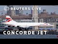 LIVE: Concorde jet returns to the Intrepid Museum after being refurbished