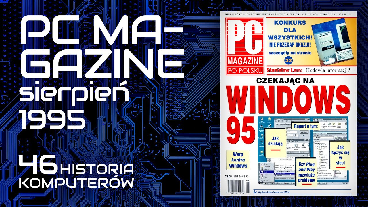 PC MAGAZINE - sierpień 1995 [HISTORIA KOMPUTERÓW 46]