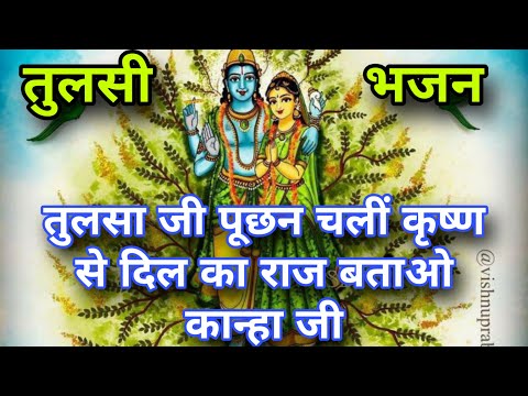 धमाकेदार👌तुलसी भजन🌿 tulsa ji puchna Chali Krishna se Raj bata do Kanha ji#tulsi bhajan