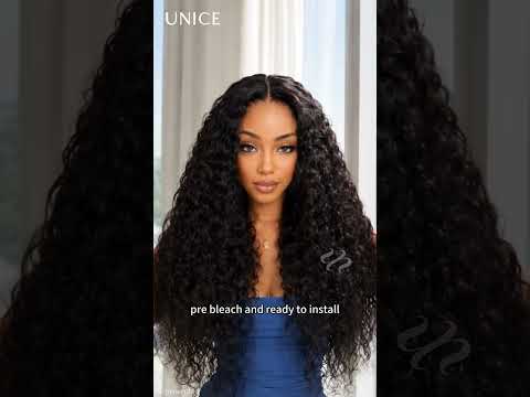 UNice No Glue And No Gel 7x5 Lace Wig Water Wave