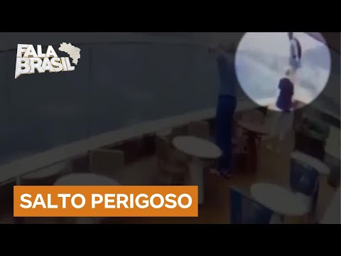 Turista chileno é detido após salto de paraquedas em hotel de Copacabana, no Rio