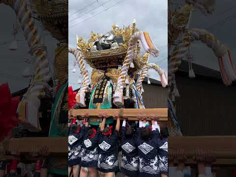 【うすき 2025】播州姫路の秋祭り 吉美屋台 チョーサ