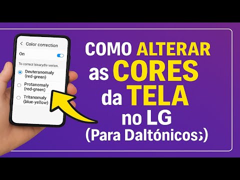 Como Alterar as CORES da TELA no LG (Para Daltônicos)