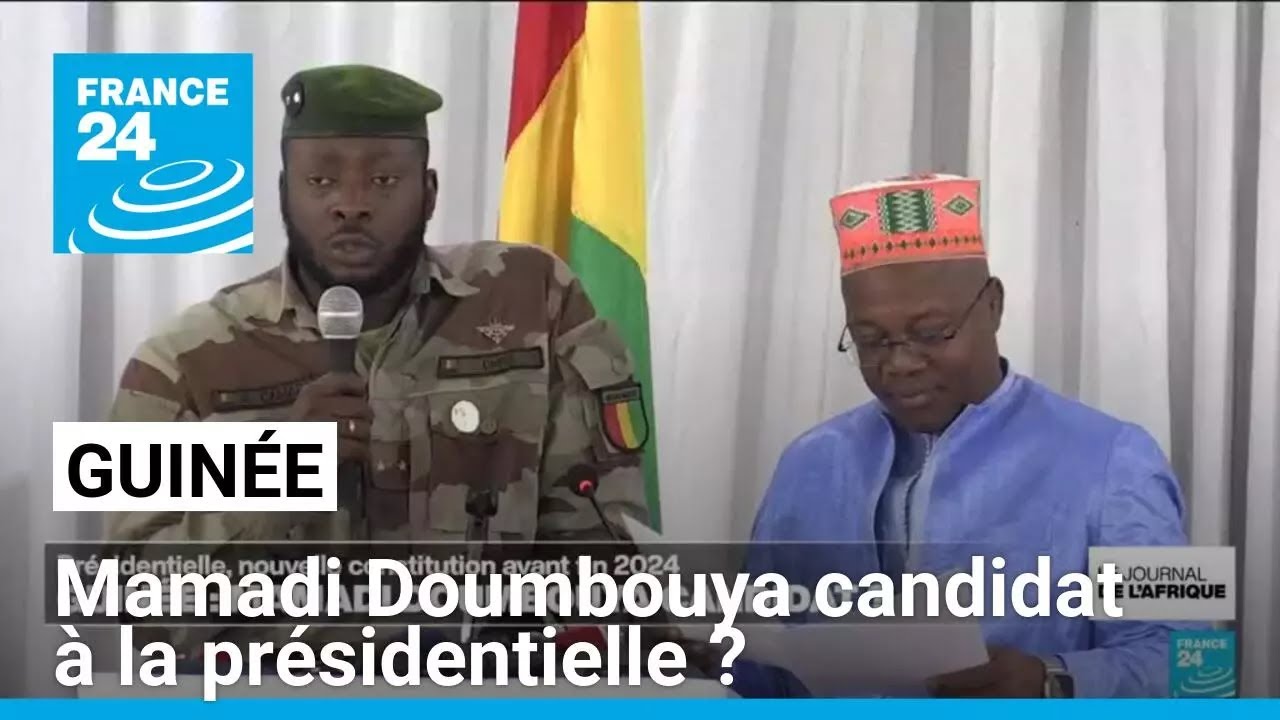 Guinée : Mamadi Doumbouya pourrait se présenter à la prochaine présidentielle • FRANCE 24