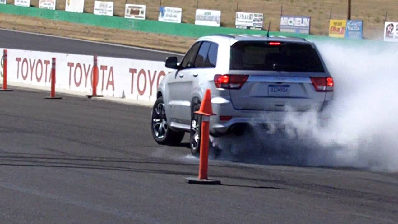 How to do a burnout in a jeep grand cherokee #4