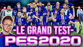 Vido-Test : PES 2020 : forces et faiblesses, le GRAND TEST ?? (gameplay, visages, Ligue des Masters...)