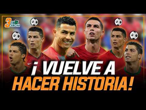 #ENVIVO | 🔴 ¡CRISTIANO RONALDO ES EL ÚNICO JUGADOR EN MARCAR EN 6 MUNDIALES CONSECUTIVOS! #3ENCANCHA