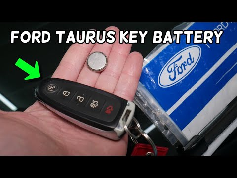 FORD TAURUS KEY FOB BATTERY REPLACEMENT 2013 2014 2015 2016 2017 2018 2019