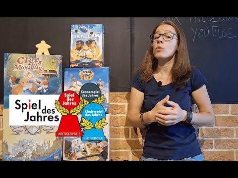 AOÛT 2024 - Les Spiel des Jahres et 4 Jeux Coups de Coeur