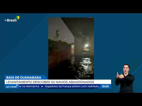 Levantamento descobre 62 navios abandonados