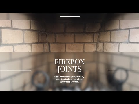 Training Video #18 - Firebox Joints