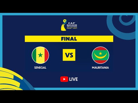 Senegal vs Mauritania - Beach Soccer AFCON 2024 (EN)