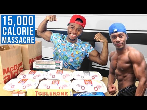15,000 Calorie Challenge | Epic Cheat Day | This Almost Killed ME!
