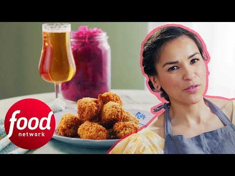 How To Make Crunchy Potato Nuggets And Pink Sauerkraut | Rachel Khoo's Simple Pleasures