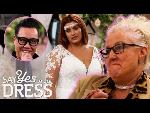 Video: Bride Wants To Scream When Entourage Hates Her Boho-Dress | Say Yes To The Dress Lancashire