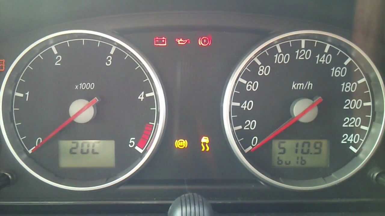 Ford mondeo dashboard lights #1