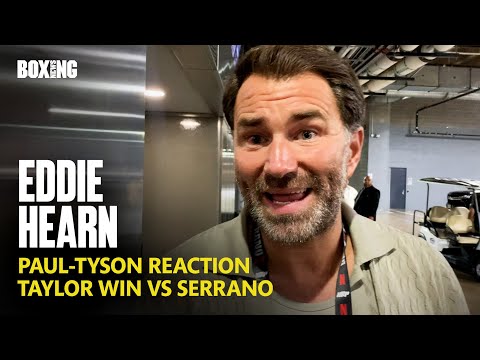 “Horrible To Watch!” – Eddie Hearn Reacts To Paul-Tyson Fight