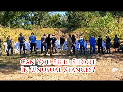 John Teaches How To Shoot When Your Body Is Not In Natural Alignment