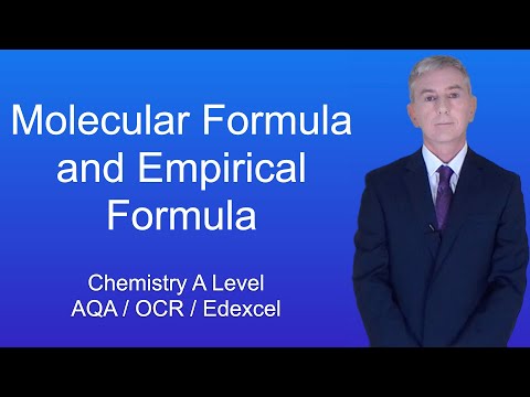 A Level Chemistry Revision “Molecular Formula and Empirical Formula”