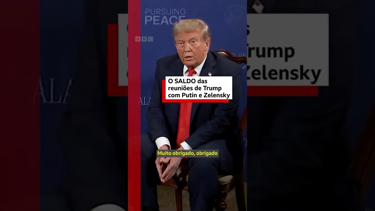 O saldo das reuniões de Trump com Putin e Zelensky